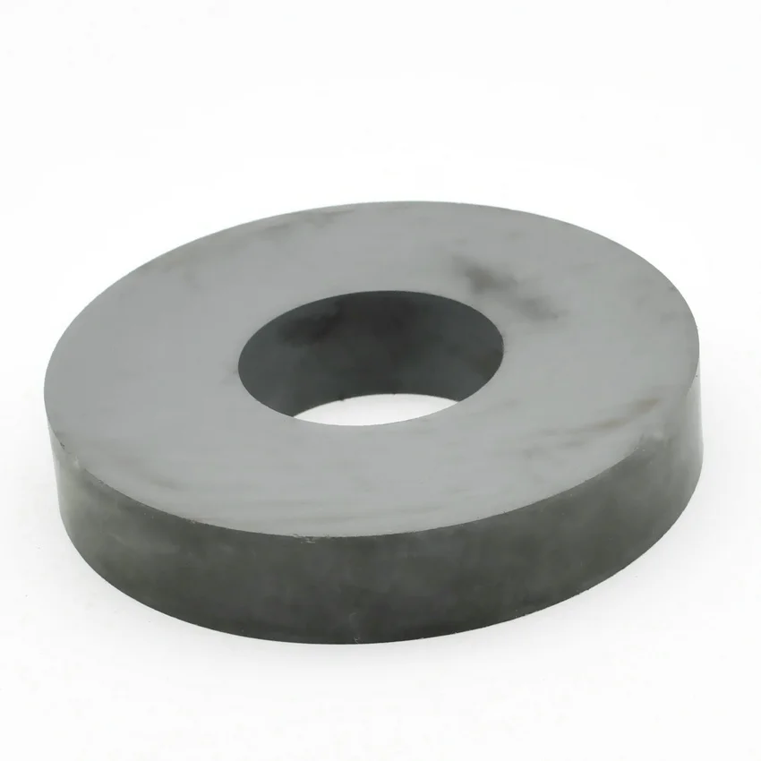 Ferrite Magnet Ring ODiameter 80X40x10mm 80X40x15 100X45x15 C8 Ceramic Magnets for DIY Loud speaker Sound Box board home use 1pc