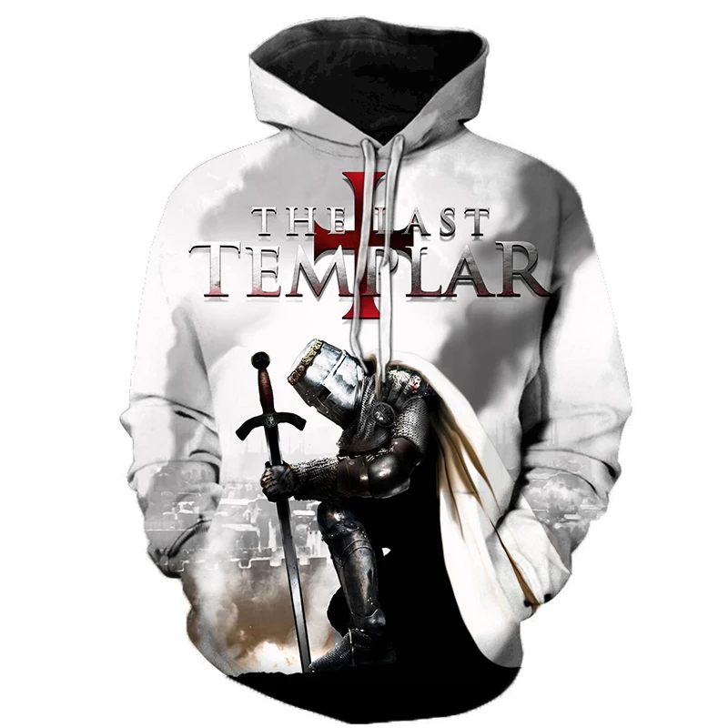 

Drop shipping Knights Templar 3D Printed Hoodies Men Women Fashion Casual Hooded Sweatshirts Streetwear Pullover Outerwear