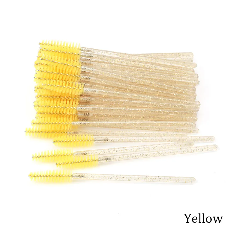 Neue Professionelle Augenbraue Pinsel Mascara Stick Zauberstab Applikator Wimpern Verlängerung Werkzeug Kosmetik Pinsel Set Schönheit Make-Up-Tools