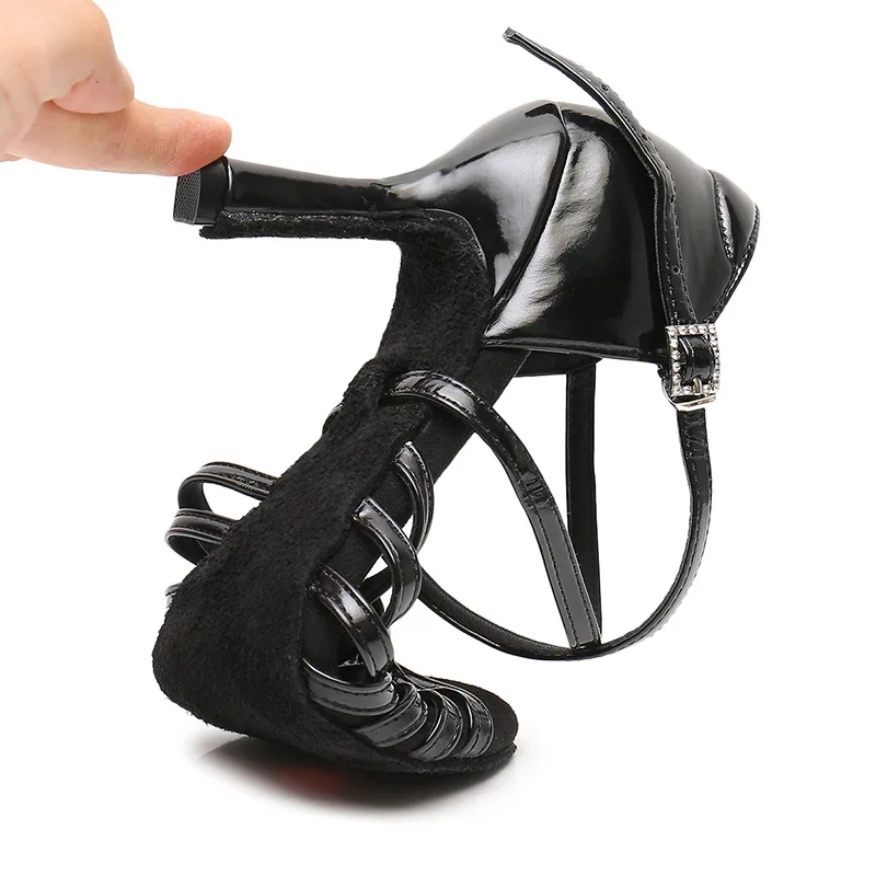 Women Professional Dancing Shoes Ballroom Dance Shoes Girls Ladies Latin Dance Shoes Heeled 5.5CM/7.5CM/9CM Tango Hot Selling