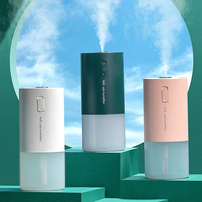 Беспроводной Арома диффузор для ароматерапии Mini Usb увлажнитель воздуха Арома диффузор 300 мл Перезаряжаемые с светодиодный ночной Светильни...