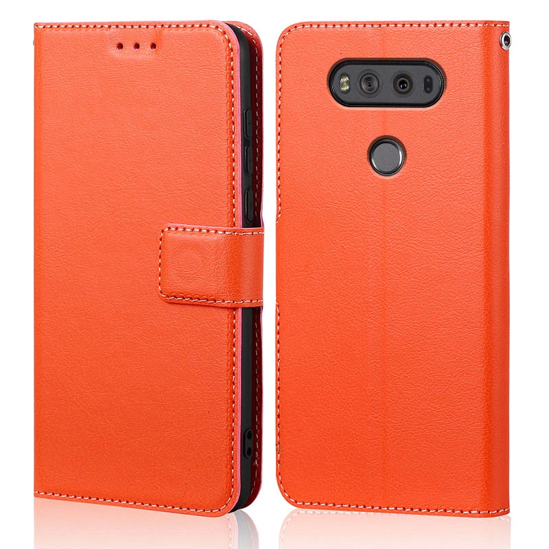 Silicone Flip Case for LG V20 F800 H990ds Luxury Wallet PU Leather Magnetic Phone Bags Cases for LG V20 F800 with Card Holder