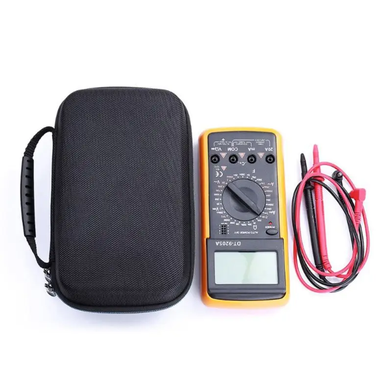 กันกระแทก Multimeter พกพาสำหรับ Fluke 117 115 F117C F17B + F115C ฝาครอบพกพา EVA กล่องป้องกัน