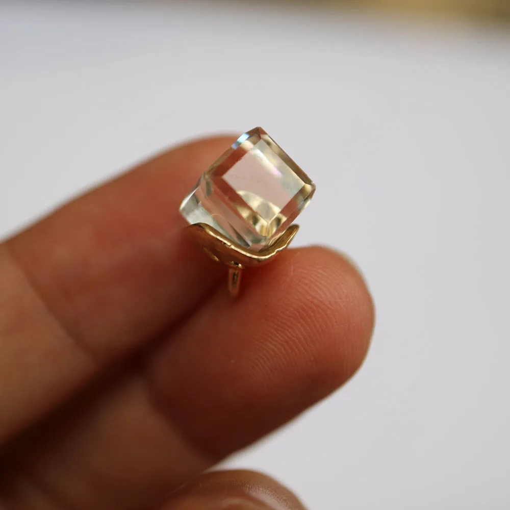 10 Stück Feine Strass-Kristallknöpfe in 12 Farben, Strassknöpfe für Kleidung, Dekorative Schmuck-Accessoires, Anhänger – Detail 27