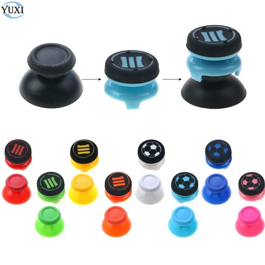 

YuXi For PS5 Controller Joystick Cover Thumb Grips Extender Caps For PlayStation 5 PS5 Game Accessories