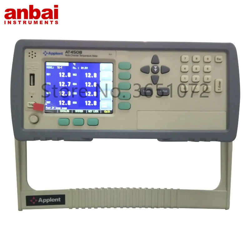 AT4508  8-Channels Temperature Data Logger Temperature Recorder Data Logging Instrument