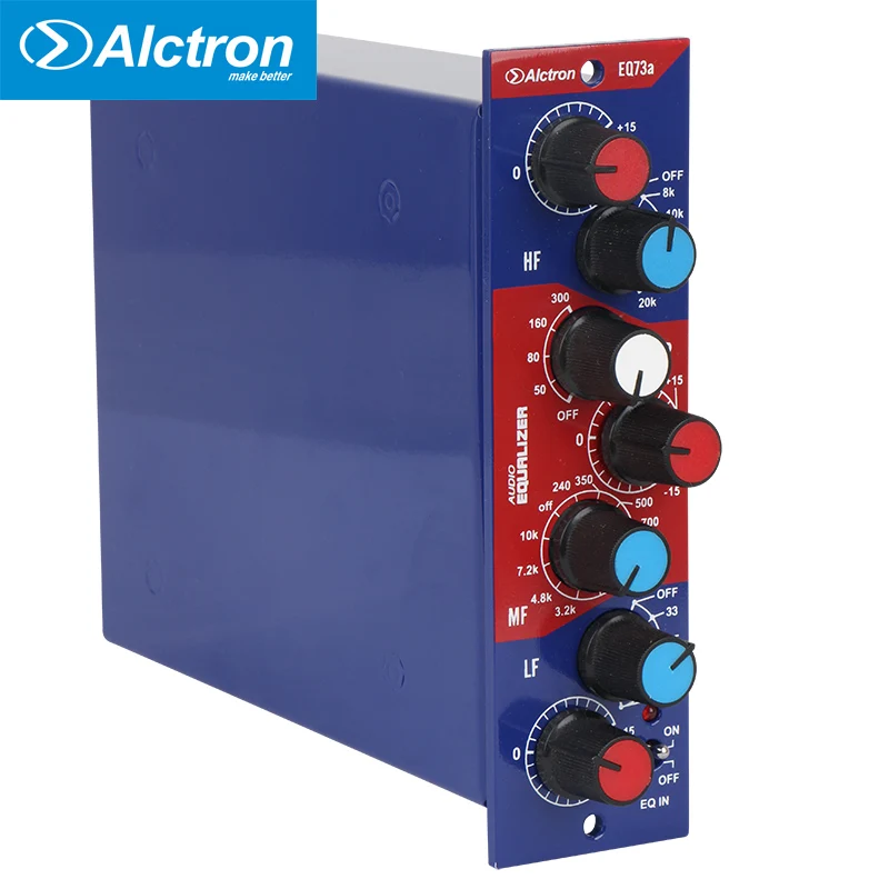 Alctron EQ73a 500 Series High Quality Equalizer Microphone/ Instrument Preamplifier For Recording And Stage Performance