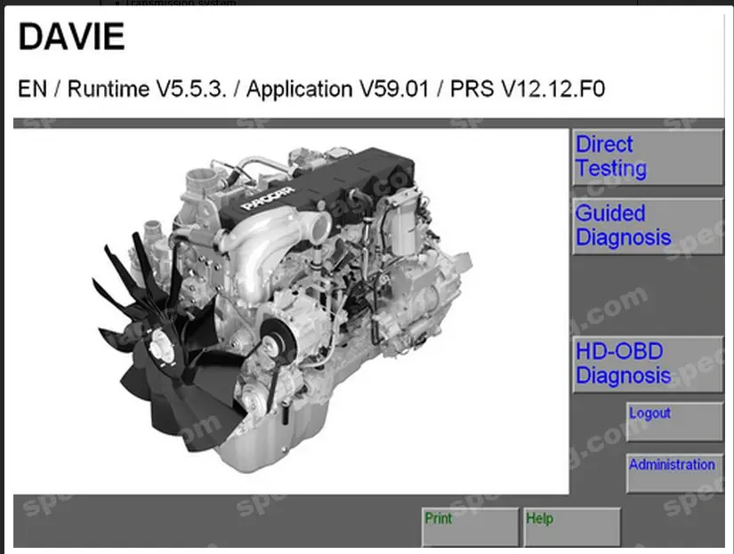 DIAGNOSTIC KIT (VCI-560 MUX) for Daf