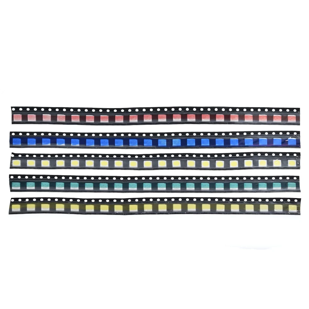 100 stücke = 5 farben x 20 stücke 5730/5050 /1210 /1206 /0805 /0603 LED Diode Sortiment SMD LED Diode Kit grün ROT Weiß Blau Gelb 5630 – Detail 35