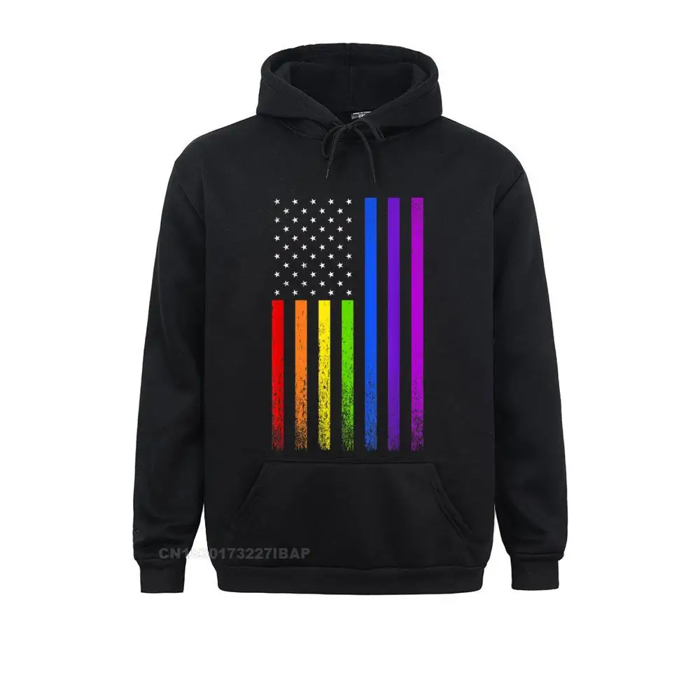 LGBTQ Queer Gay Pride Vintage Rainbow Flag Hoodie Hoodies Autumn New Design Print Long Sleeve Adult Sweatshirts Printed Clothes