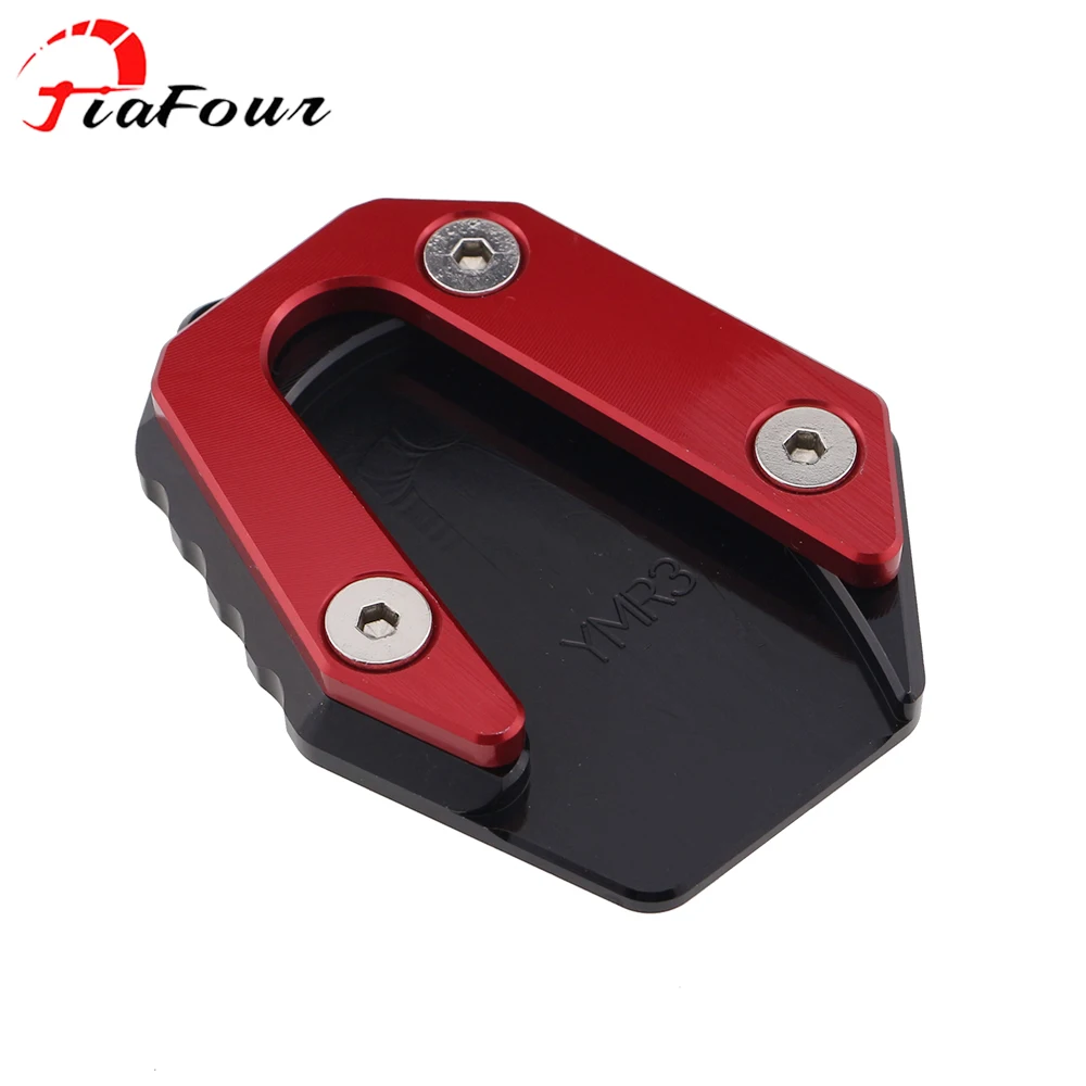 صالح ل YZF-R3 YZF-R25 MT-03 MT-25 2014-2019 دراجة نارية الملحقات مسنده حامل جانبي تمديد المكبر الوسادة