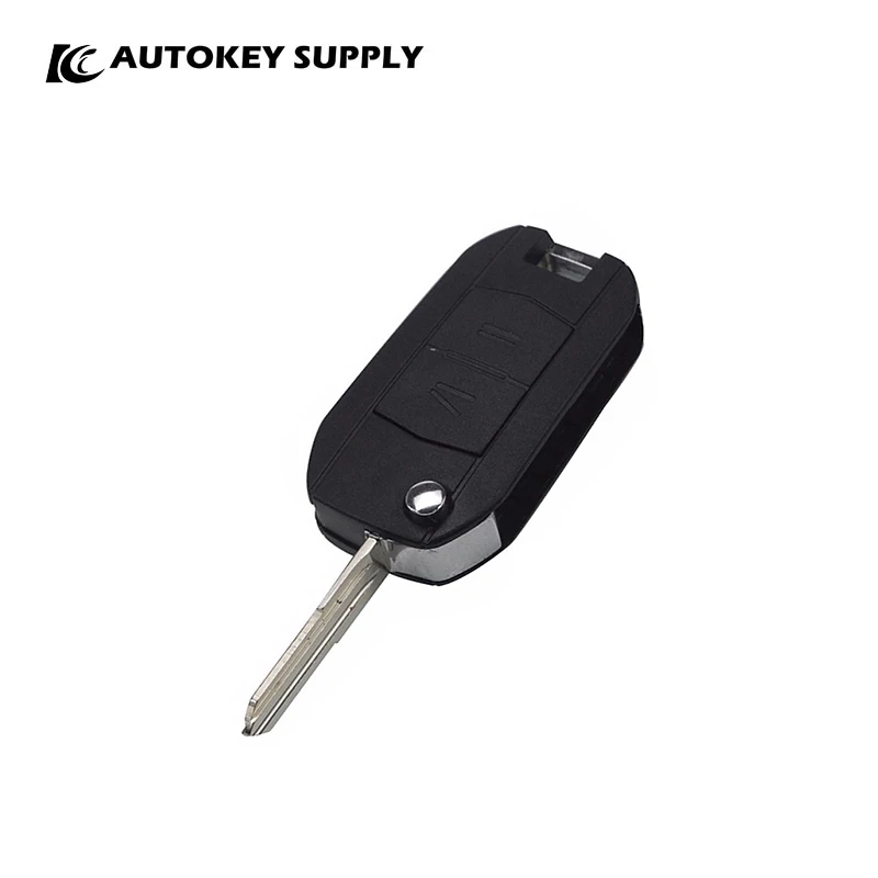 For Opel Astra Vectra Corsa 2 Button Flip Key Shell  Autokeysupply AKOPF106