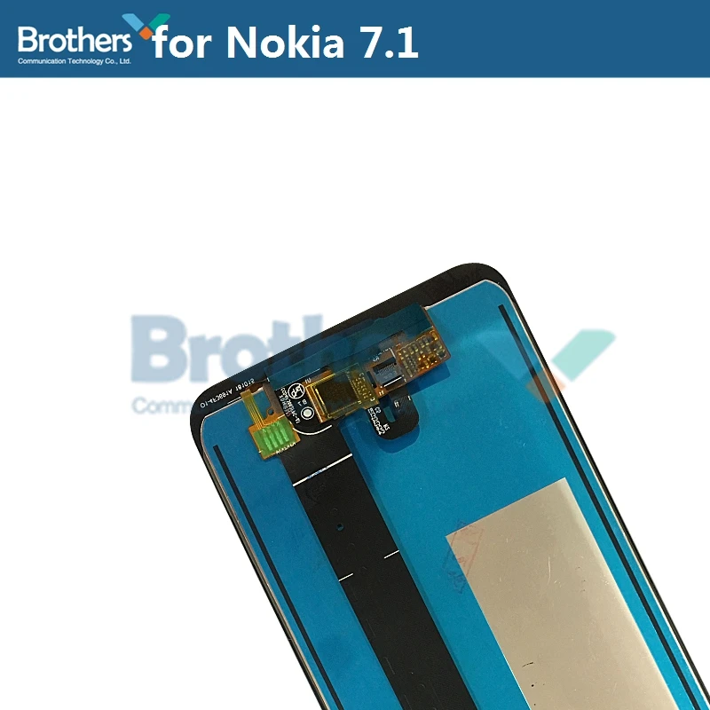 LCD Screen for Nokia 7.1 LCD Display for Nokia 7.1 LCD Assembly Touch Screen Digitizer Phone Replacement Part Tested Working Top