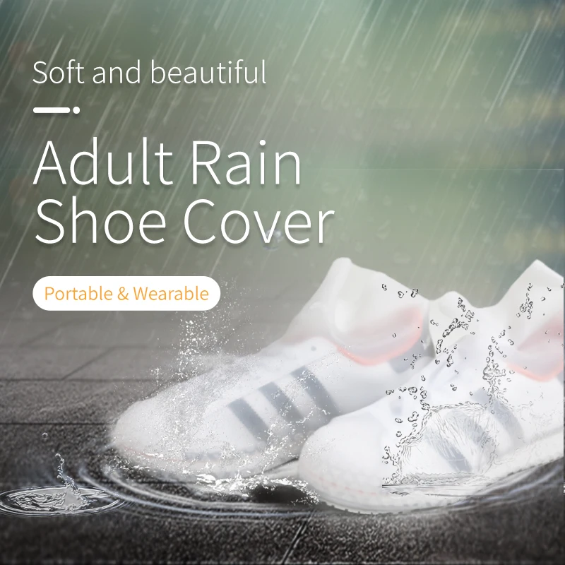 

Disposable Rain Shoe Cover Men's and Women's Rain Boots High Quality Shoe Covers Waterproof Cover Non-Slip Unisex Water Shoes