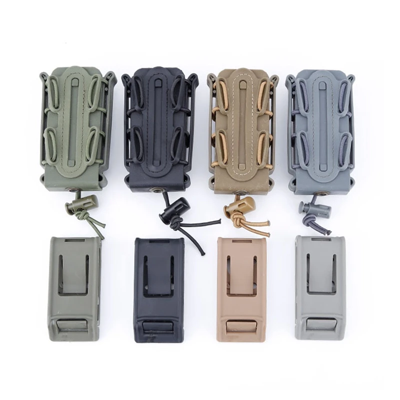 9Mm Tactisch Magazijn Zakje Molle Magazijn Zakje Zakje Soft Shell Jacht Airsoft Gun Magazijn Pouch