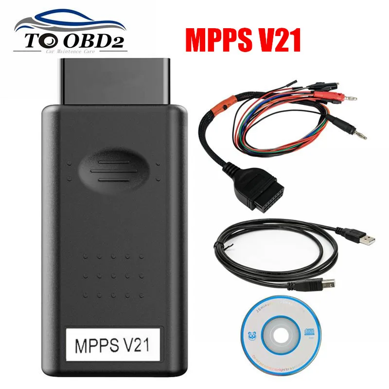 Newest MPPS V21 V18 V16 MAIN + TRICORE + MULTIBOOT with Breakout Tricore Cable MPPS 21 18 16 Chip Tuning Scanner Tool