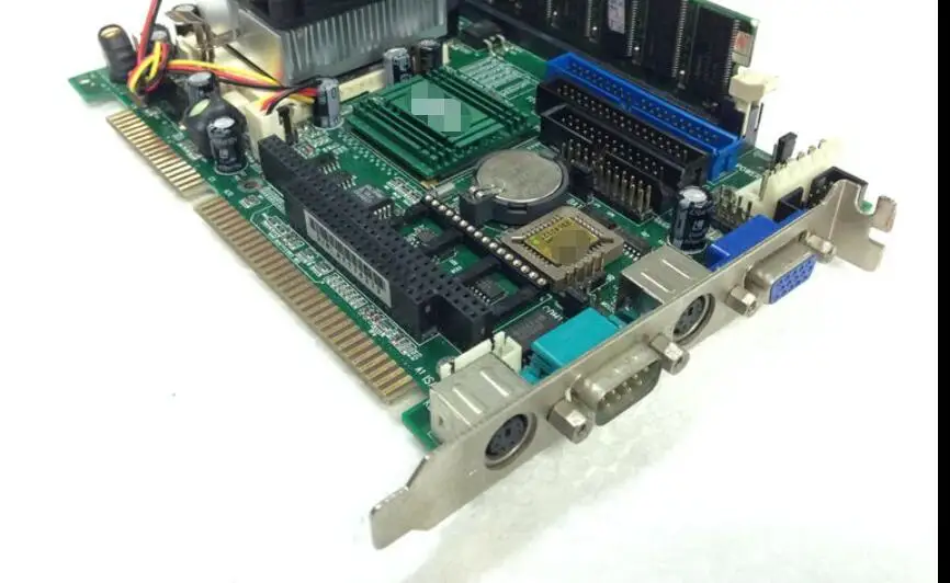HSC-1531VD 100%OK Original Embedded IPC Board ISA Slot Industrial motherboard Half-Size CPU Card PICMG1.0 With CPU RAM PC104
