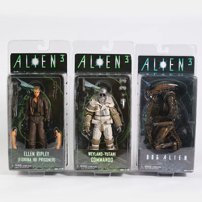 رجاء Alien3 الكلب الغريبة إلين ريبلي Weyland Yutani 7 "الشكل العمل مجموعة