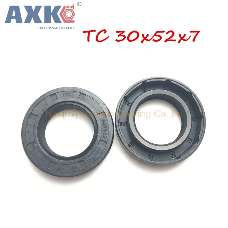 

10pcs Skeleton Oil Seal 30x50x11mm /30x52x7/30x52x10/30x55x7/30x55x12/30x65x10mm TC Type NBR Black Radial Shaft Seal Ring Gasket