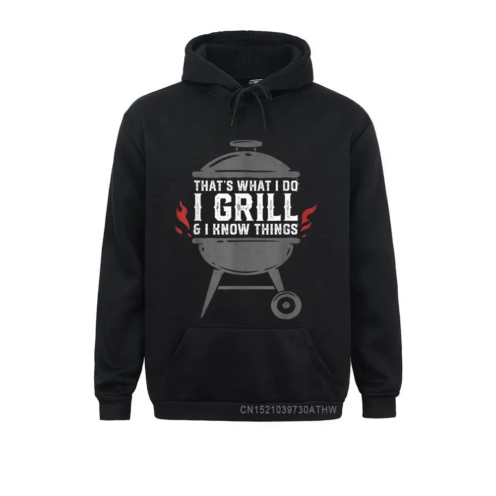 

Latest Mens I Grill And I Know Things Funny BBQ Grilling Gift For Dad Men Sweatshirts Mens Hoodies Sportswears