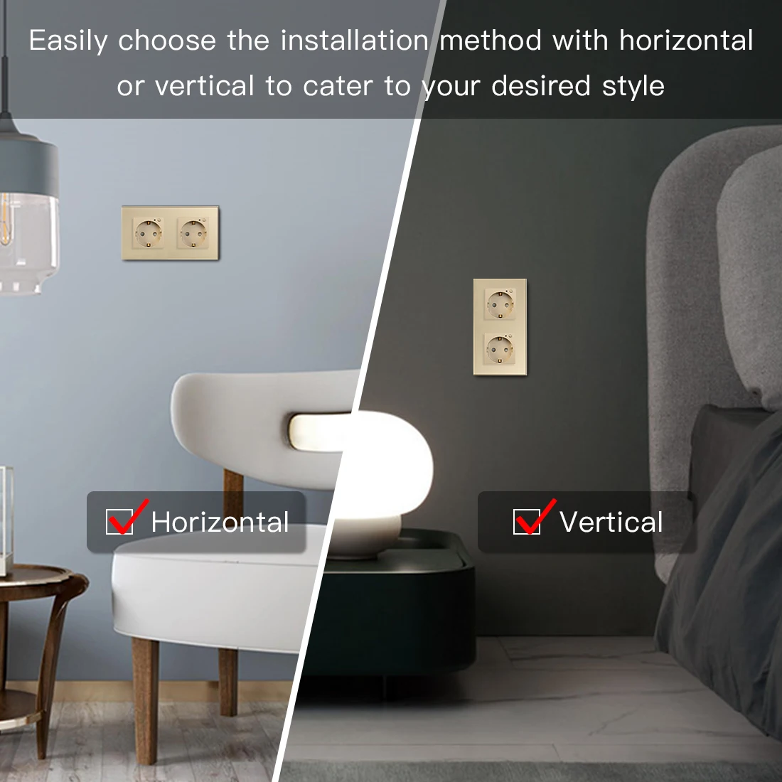 BSEED EU электрическая Wi-Fi умная розетка настенная вилка с функцией мониторинга мощности Tuya Alexa умный дом беспроводное управление 16A