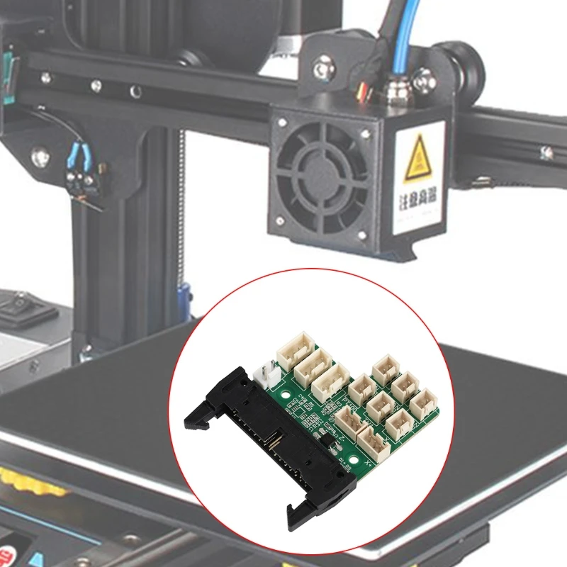 Upgraded Adapter Connecting Board Mainboard Adapting Module Transfer Board for CR-10S Pro 3D Printer