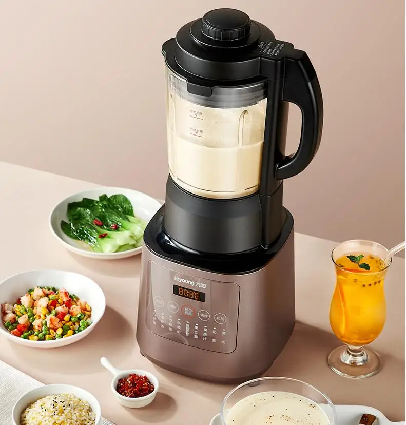 220 В бытовой Электрический Автоматическая соковыжималка Еда настенный выключатель сои Сок чайник Соковыжималка для фруктов с подогревом Ф...