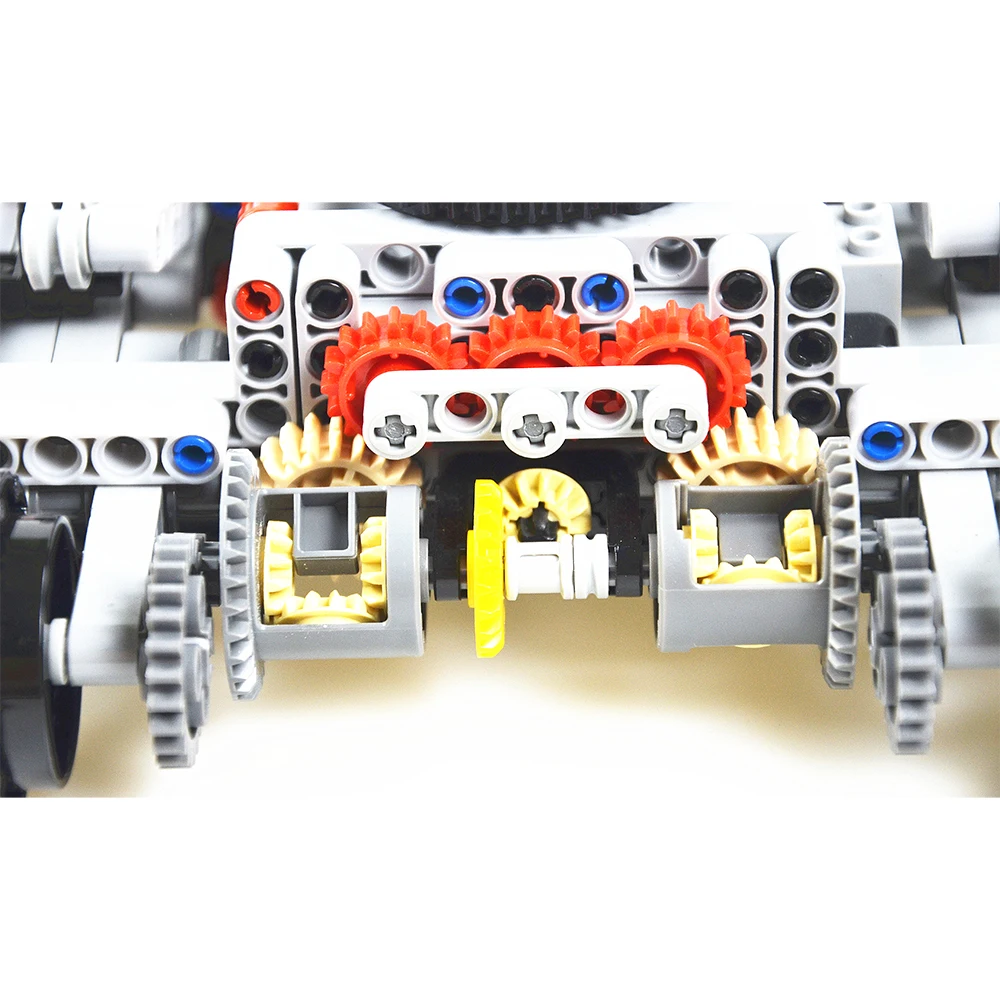 MOC Building Blocks Technical 42006 full RC MOD Undercarriage With Transverse Subtractor compatible with Lego for Kids Boys Toy