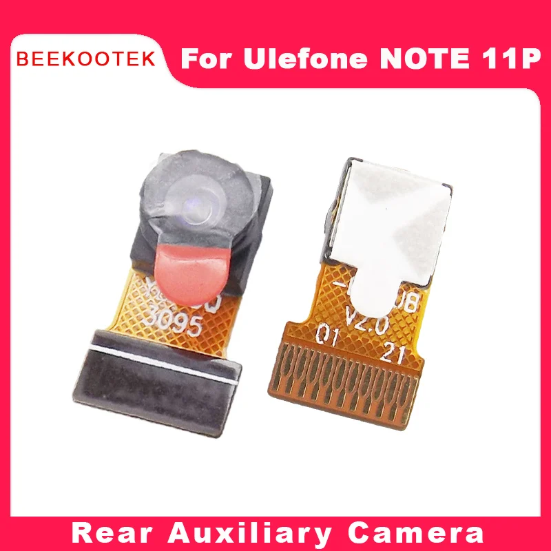 

New Original Ulefone Note 11P Phone Rear Auxiliary Camera Accessories Parts For Ulefone Note 11P 6.55'' Android 11 Smarthone