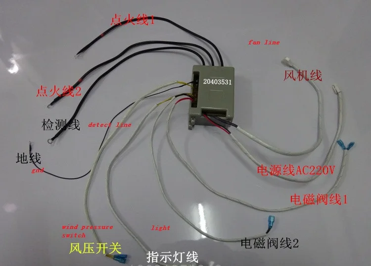 Genuine Noodle Furnace Igniter Soup Bucket Soup Ignition Controller 20403531 Ignition Steamer Igniter