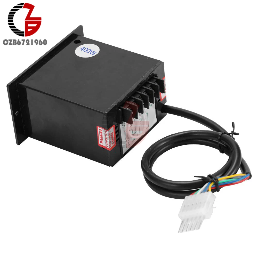 400W AC Motor Speed Controller AC 220V Motor Speed Pinpoint Regulator Controller Forward Backward for Packaging Printing Food