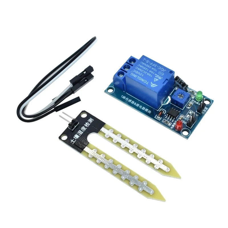 DC 5V 12V Soil Moisture Sensor Relay control Module Automatic Watering of Humidity Starting Switch For Arduino humidity sensors