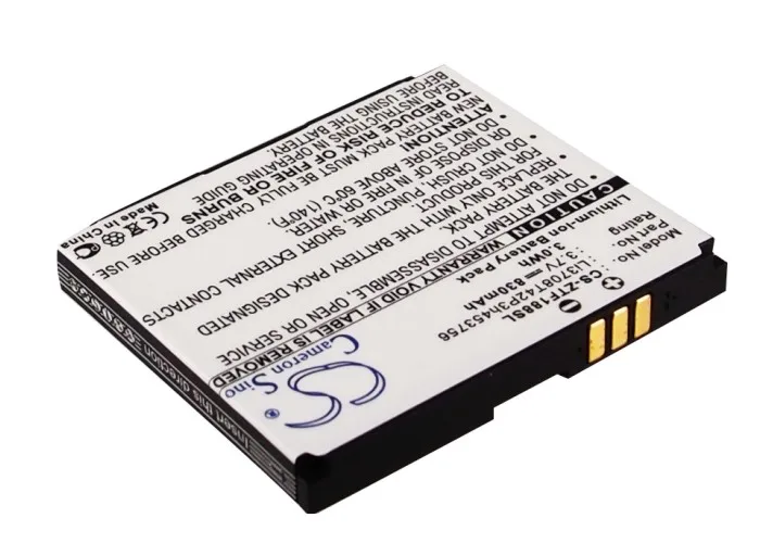 CS 830mAh/3.07Wh battery for Telstra Cranberry,T870 Li3707T42P3h443747, Li3708T42P3h453756, Li3709T42P3h453756