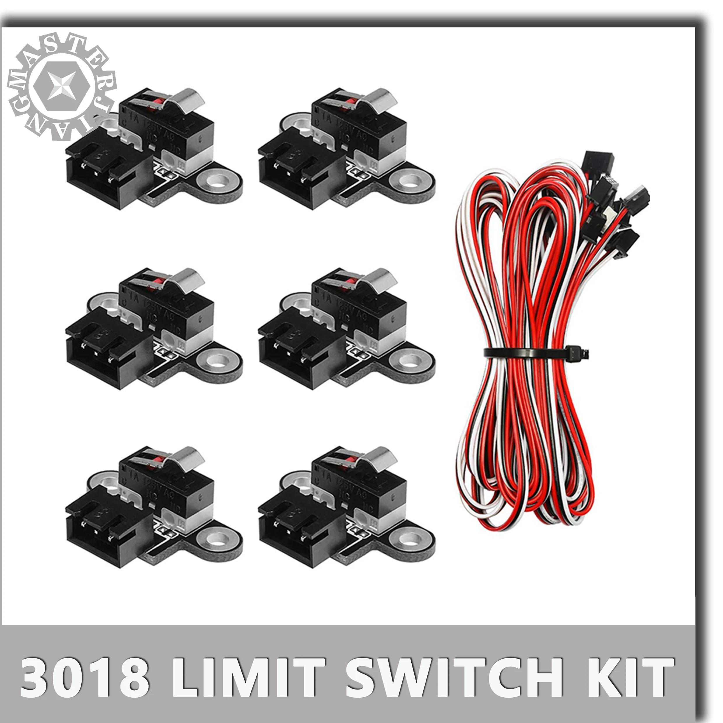 Mini Limit Switch with 3-Pin Cable Vertical limit switch forCNC 3018-PRO /3018-Max Metal/3018 Plus with 3p port on control board