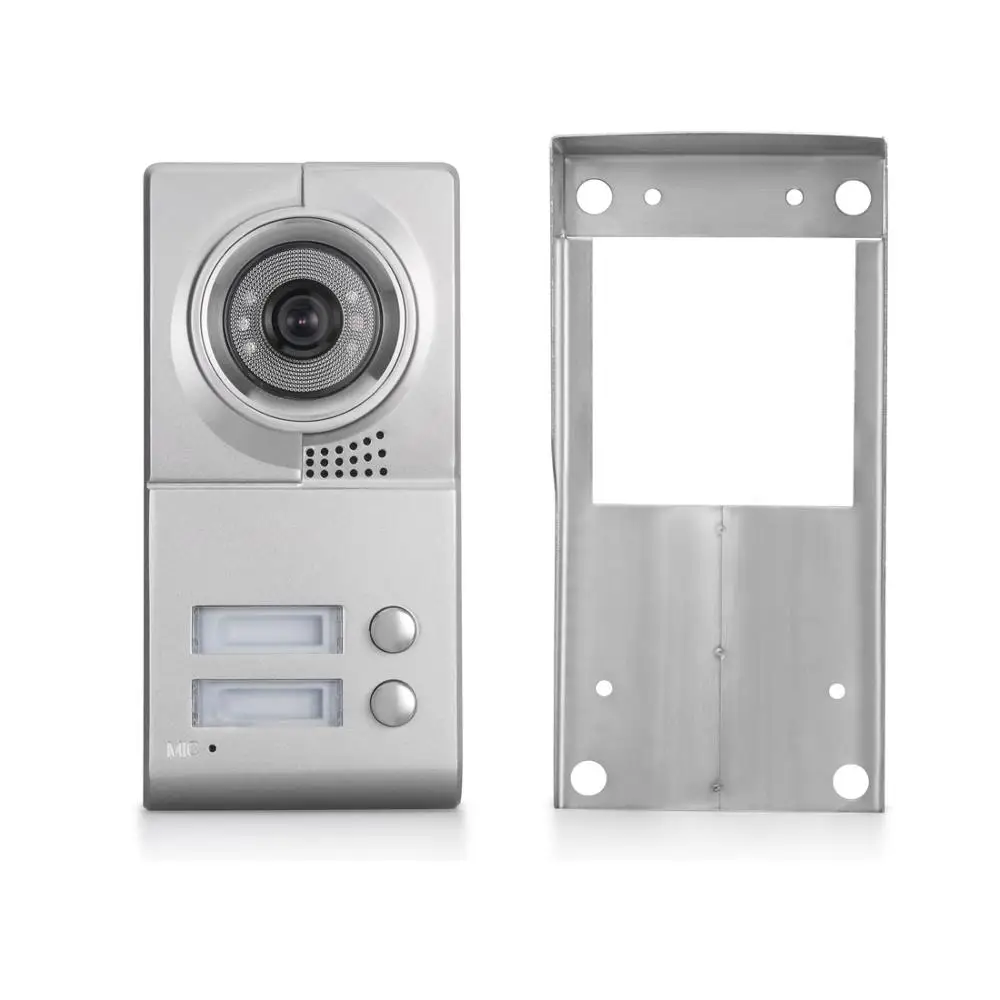 2 Units Apartment Video Intercom System 7\