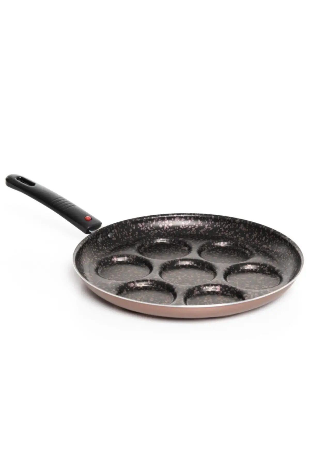 Bravo Granite Effect-28 Cm 7 compartment. More at one time can make pancake & hash browns. Hot Swapping tang.