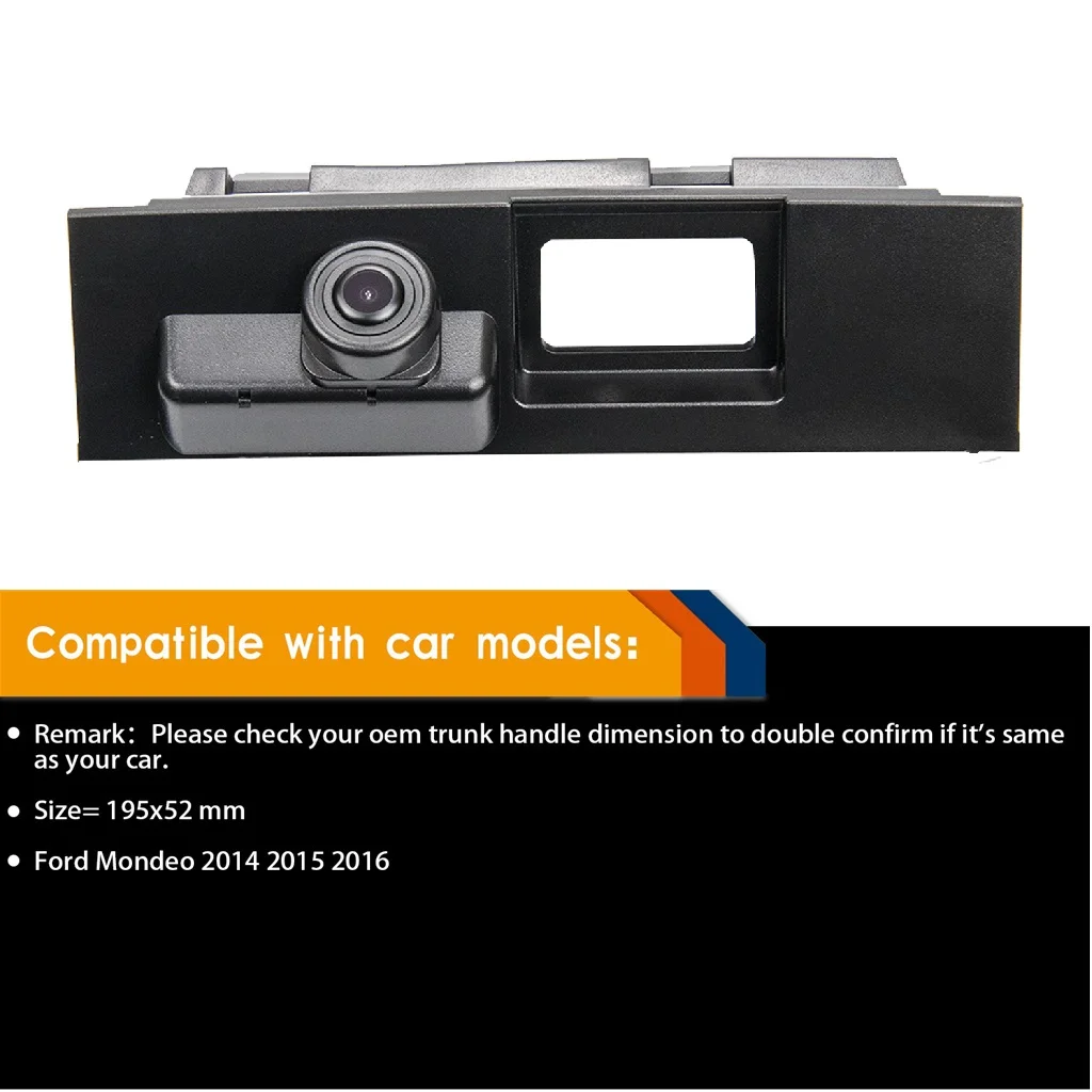 HD CCD Rear View Camera for FORD Mondeo 2014 2015 2016, Parking camera Reversing Backup Camera Waterproof Camera