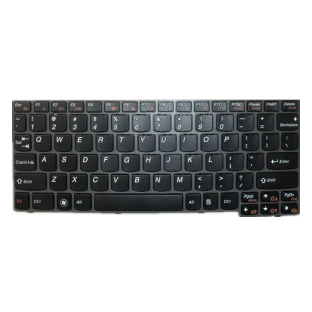 

Laptop Keyboard For Lenovo Yoga A12 Black US United States Layout