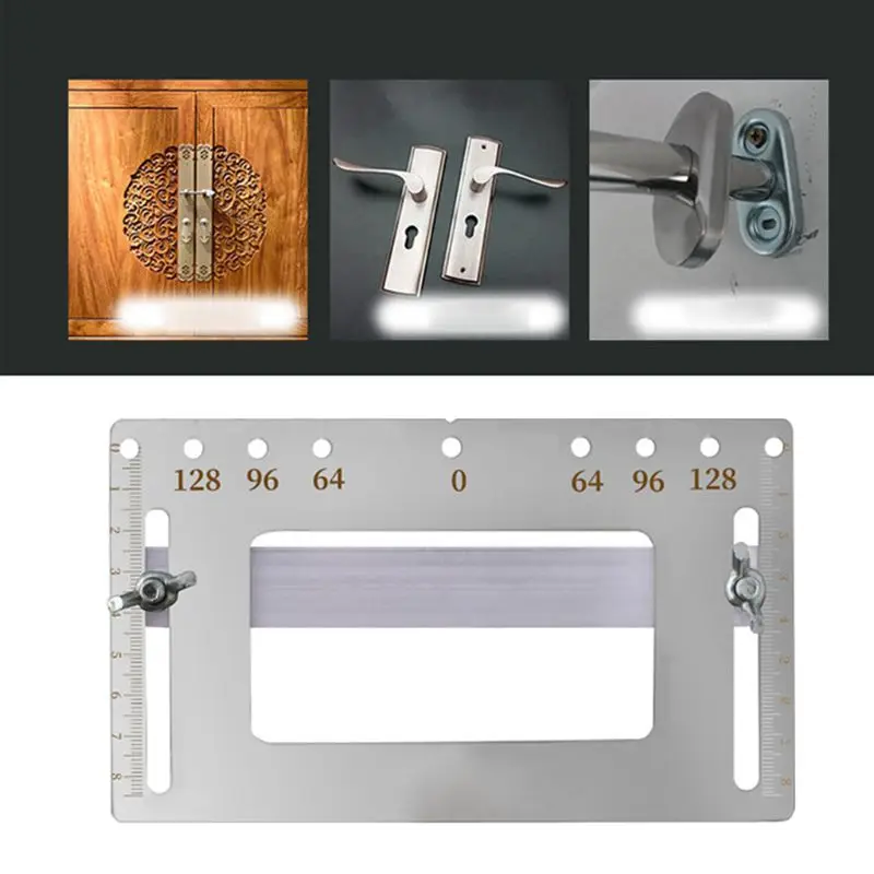 Drawer Door Knob Handle Hole Locator Installation Jig And Shelf Pin Jig Boring Hole Drill Guide Positioner Cabinet Hardware Jig