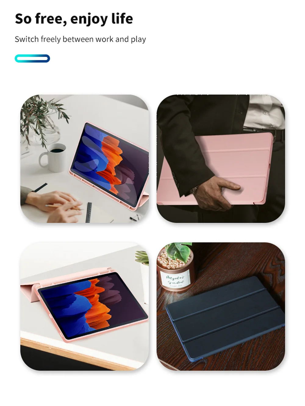 Case for Samsung Galaxy Tab S6 10.5 Sleep Wake up Cover Galaxy Tab