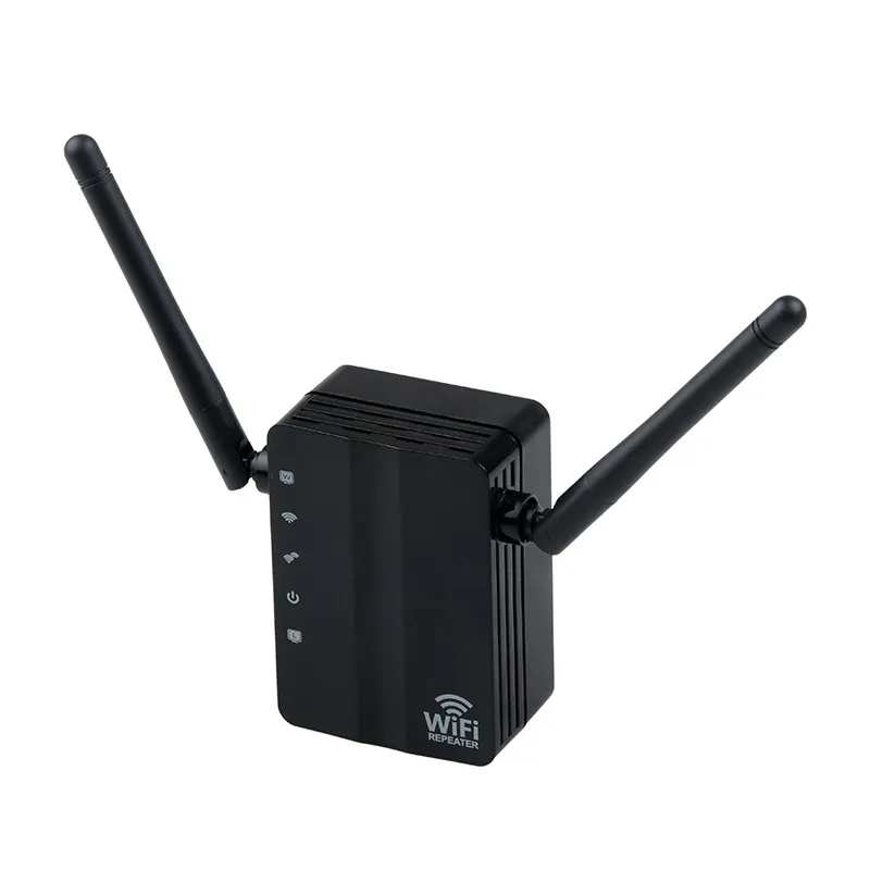 미니 N300 300Mbps WiFi 중계기 라우터 액세스 포인트 WiFi 범위 확장기 (외부 안테나 2 개 포함) WPS 보호 지원