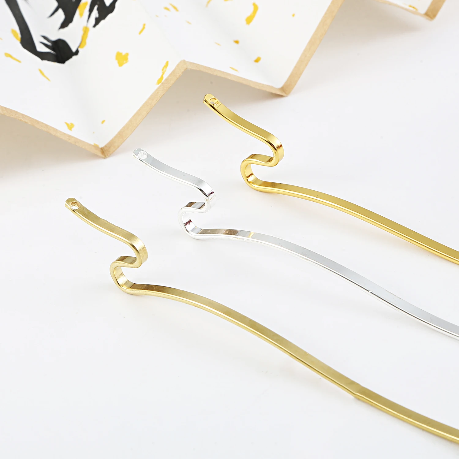 1pcs Vintage Alloy Gold/Copper/Silver Color Hair Sticks For DIY Handmade Hairpins Headwear Jewelry Findings Making Accessories