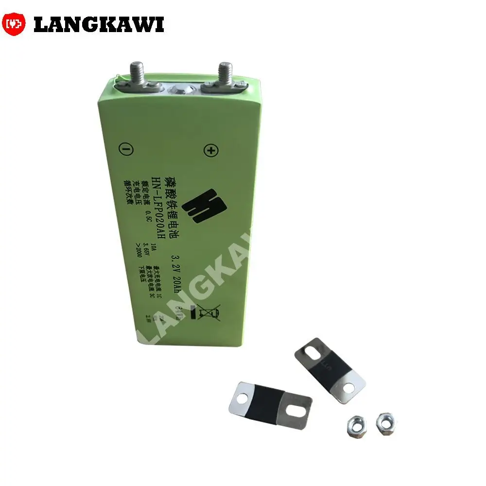 3.2V 20Ah Factory Sale High Discharge Rate Lithium Iron Phosphate Lifepo4 Prismatic Battery Cell With Aluminum Case