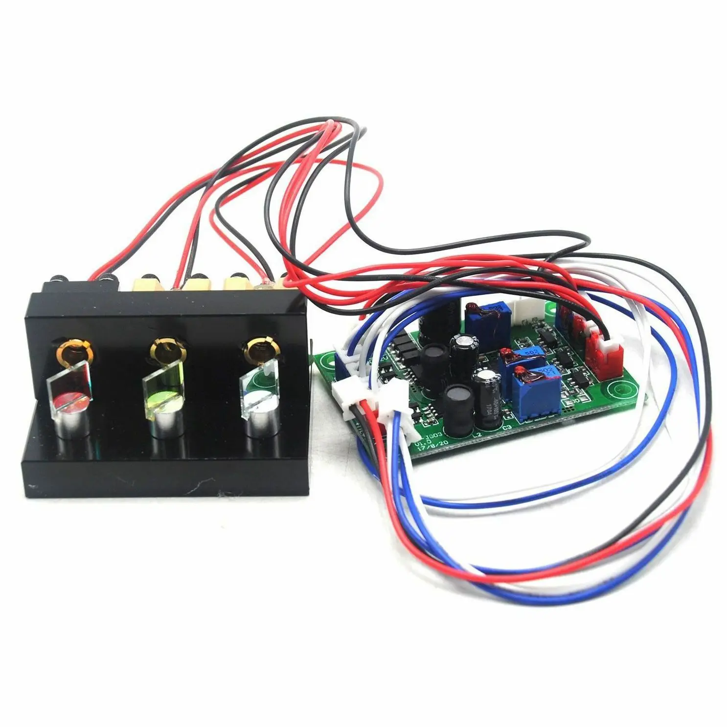 Mini 250Mw Wit/Rood/Groen/Blauw Rgb Laser Diode Module Podium Verlichting 450nm 532nm 638nm