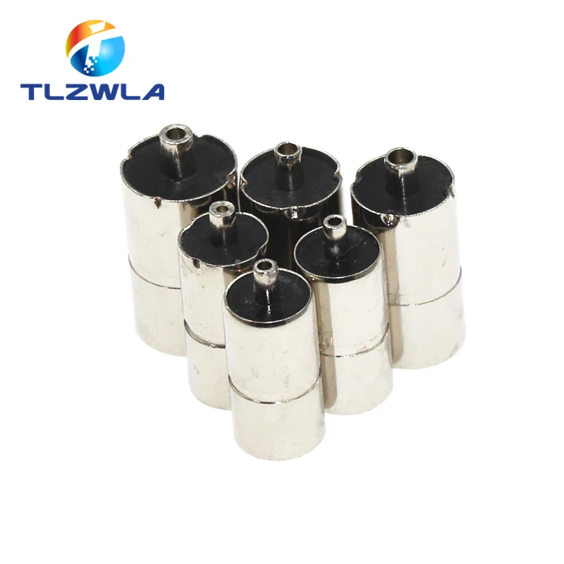 5pcs Copper Female DC Power plug 5.5*2.1mm 3.5*1.3mm 5.5*2.5mm 4.0*1.7mm 2.0*0.6mm 2.5*0.7mm Female Connector For Welding