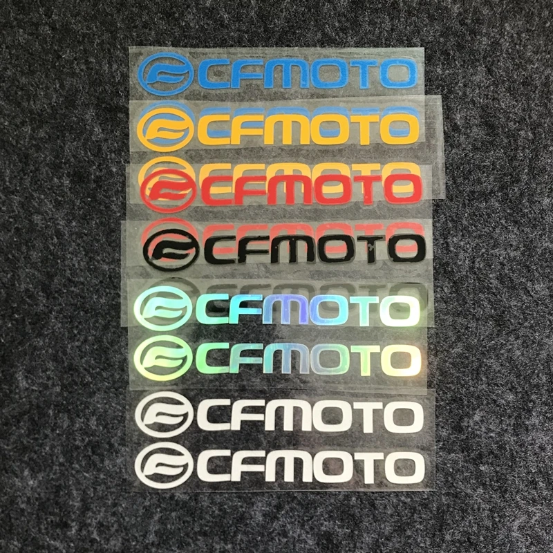 Pegatina de reacondicionamiento de motocicleta, calcomanías impermeables reflectantes decorativas para coche, adecuado para CFMOTO