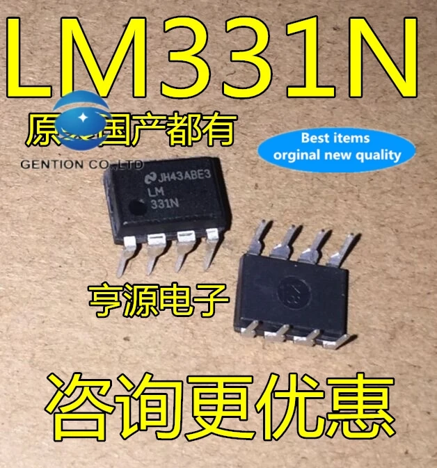 30pcs 100% orginal new real stock LM331 LM331N LM331P DIP - 8 voltage frequency converter/local