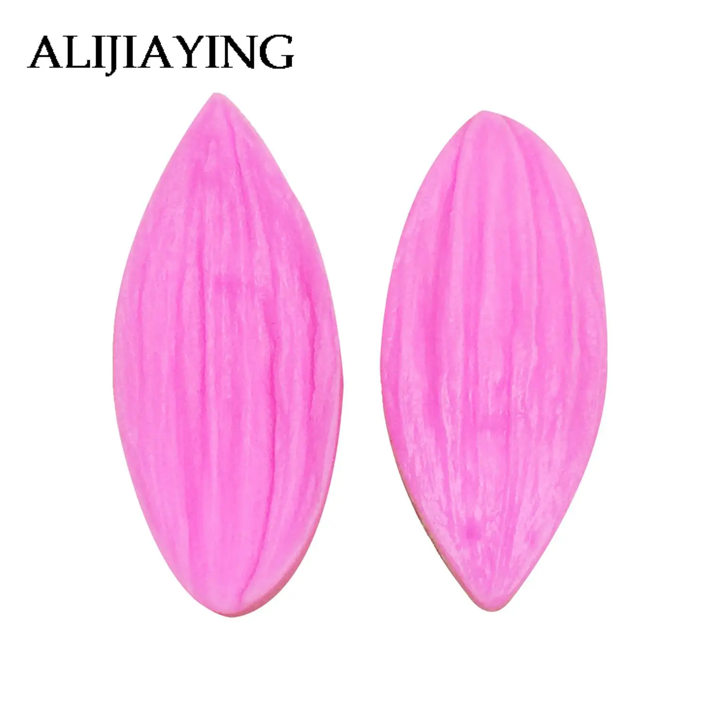 M1123 2pcs/set Silicone Mold Flower Leaf DIY Fondant Cake Decorating Tools Flower Making Petal Leaf Veiner Silicone Mold
