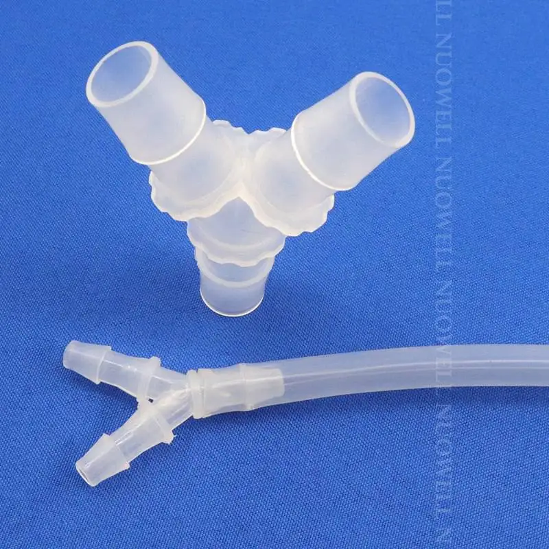 200~5pcs 2.4-6.4mm Y-Type Tee Connectors PP Plastic Pipe Sppliters Aquarium Fish Tank Air Pump Hose Distributor Connector