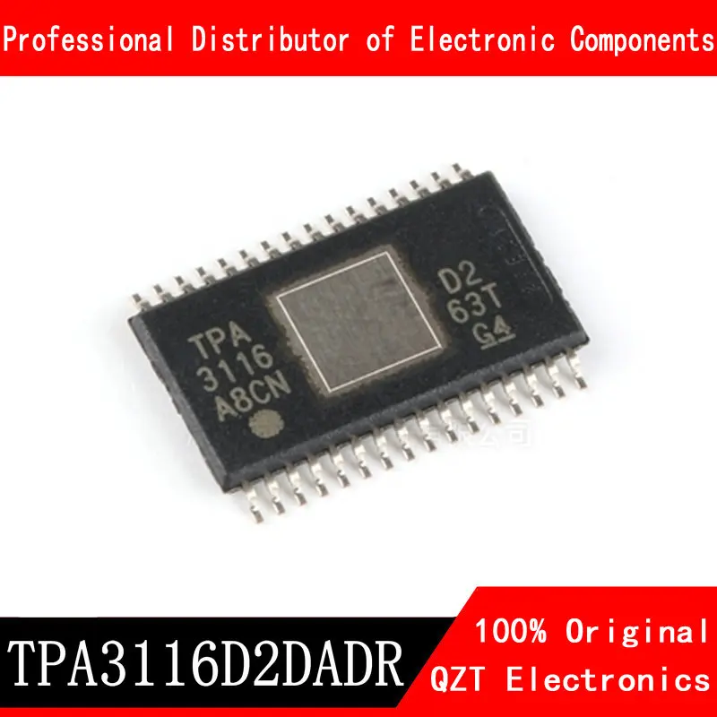 5pcs/lot TPA3116D2DADR HTSSOP32 TPA3116D2 HTSSOP-32 TPA3116 TSSOP new original In Stock